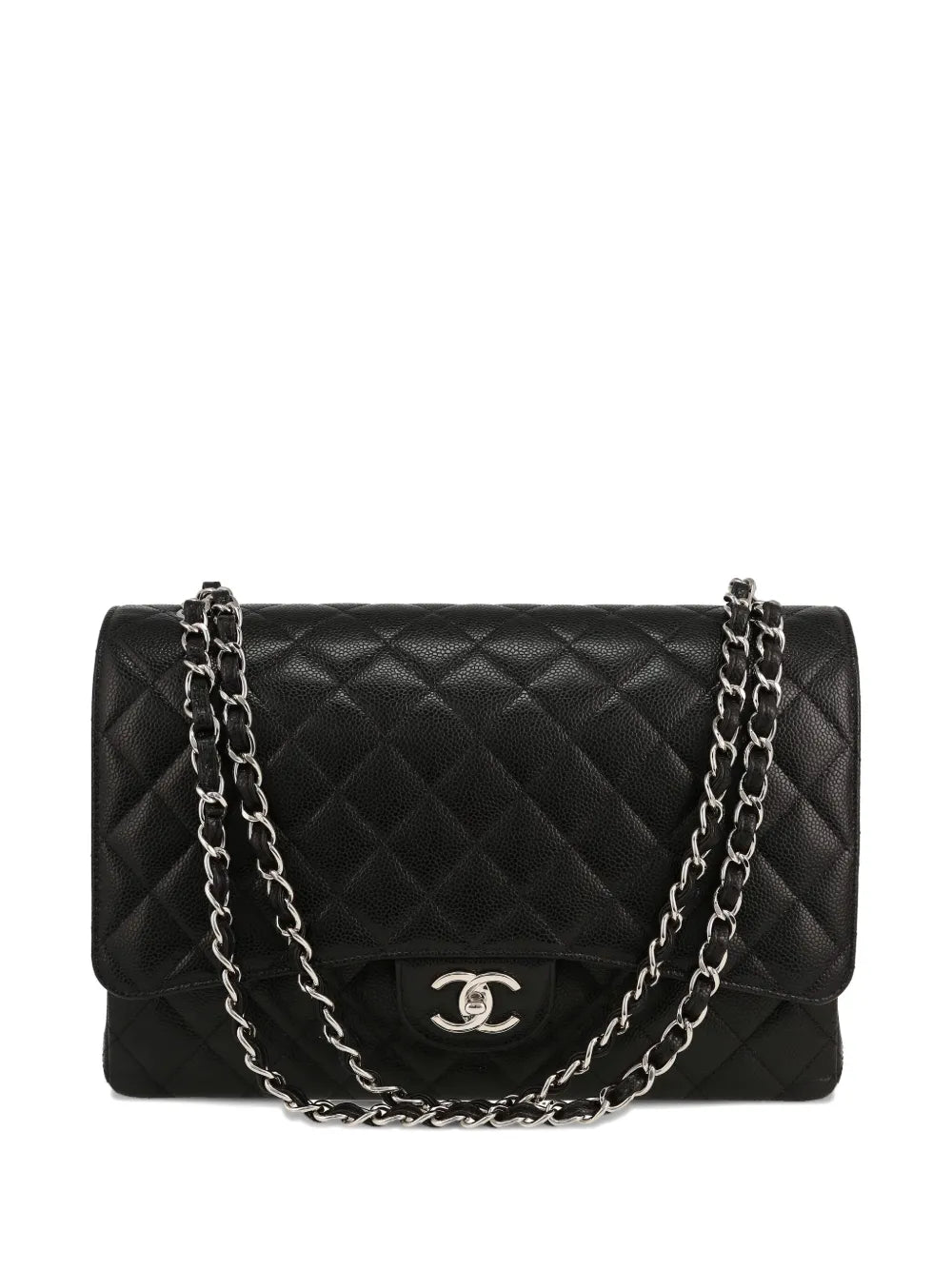 Chanel Timeless Maxi Jumbo Leather Shoulder Bag Black 2020s image 1 – PRELOOV