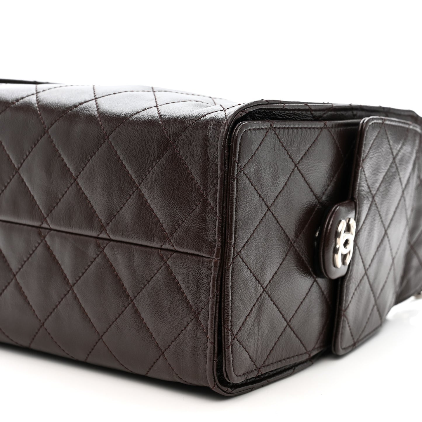 Chanel Caviar Quilted Small Chanel 25 Handbag Dark Brown 2026 – PRELOOV