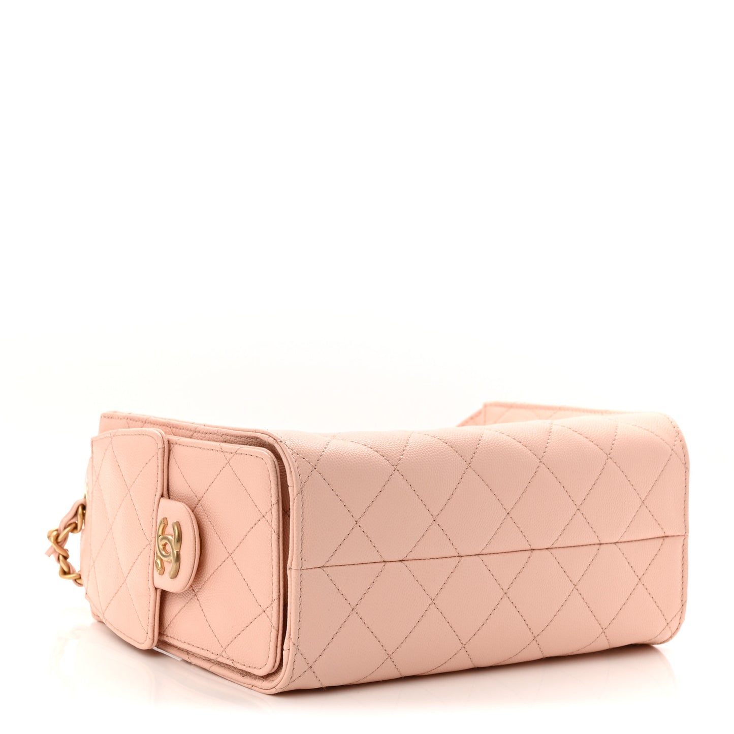 Chanel Caviar Quilted Mini Chanel 25 Handbag Light Pink 2026 – PRELOOV