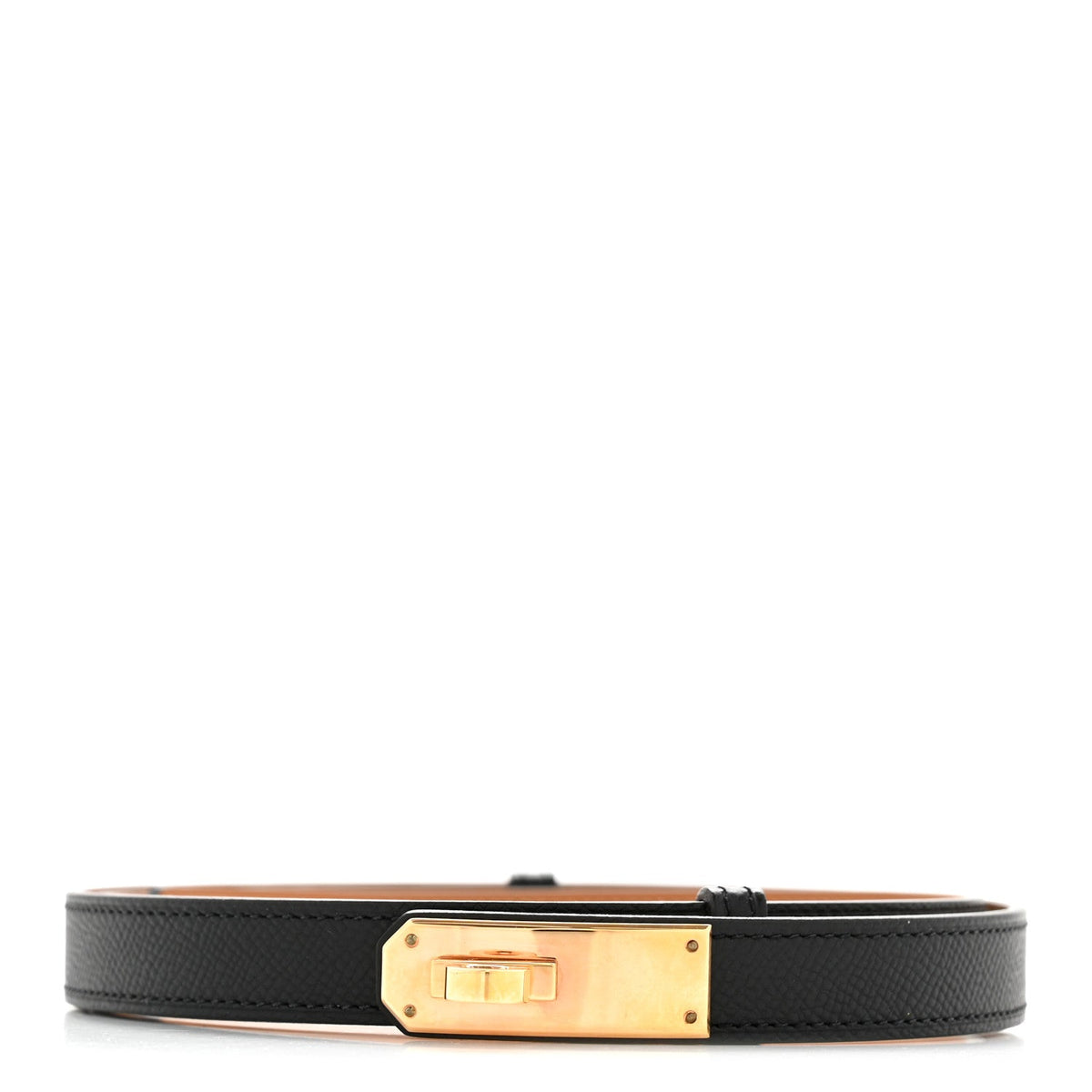 Hermes Kelly Belt Black Epsom image 1