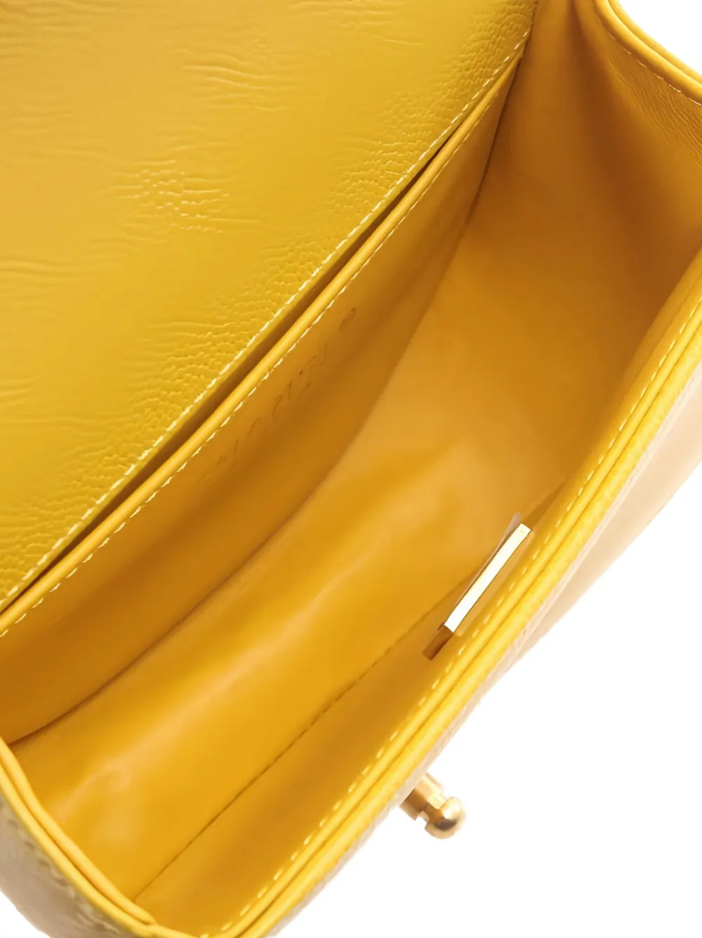 Chanel Boy Chanel Caviar Chain Shoulder Bag Yellow 2021 image 4 – PRELOOV