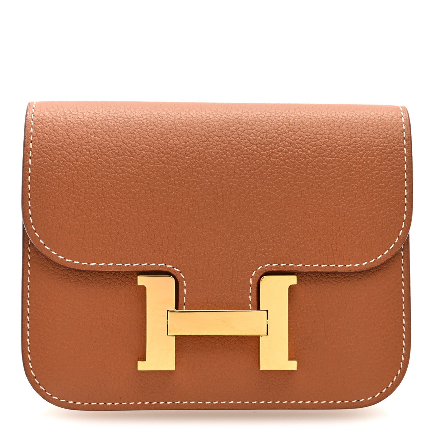 Hermès Evercolor Constance Slim Wallet Gold 2026 PRELOOV
