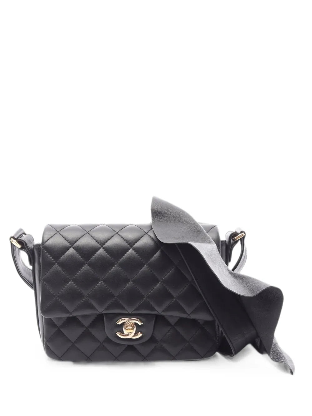 Chanel Matelassé Shoulder Bag Black Leather 2020–2021 – PRELOOV
