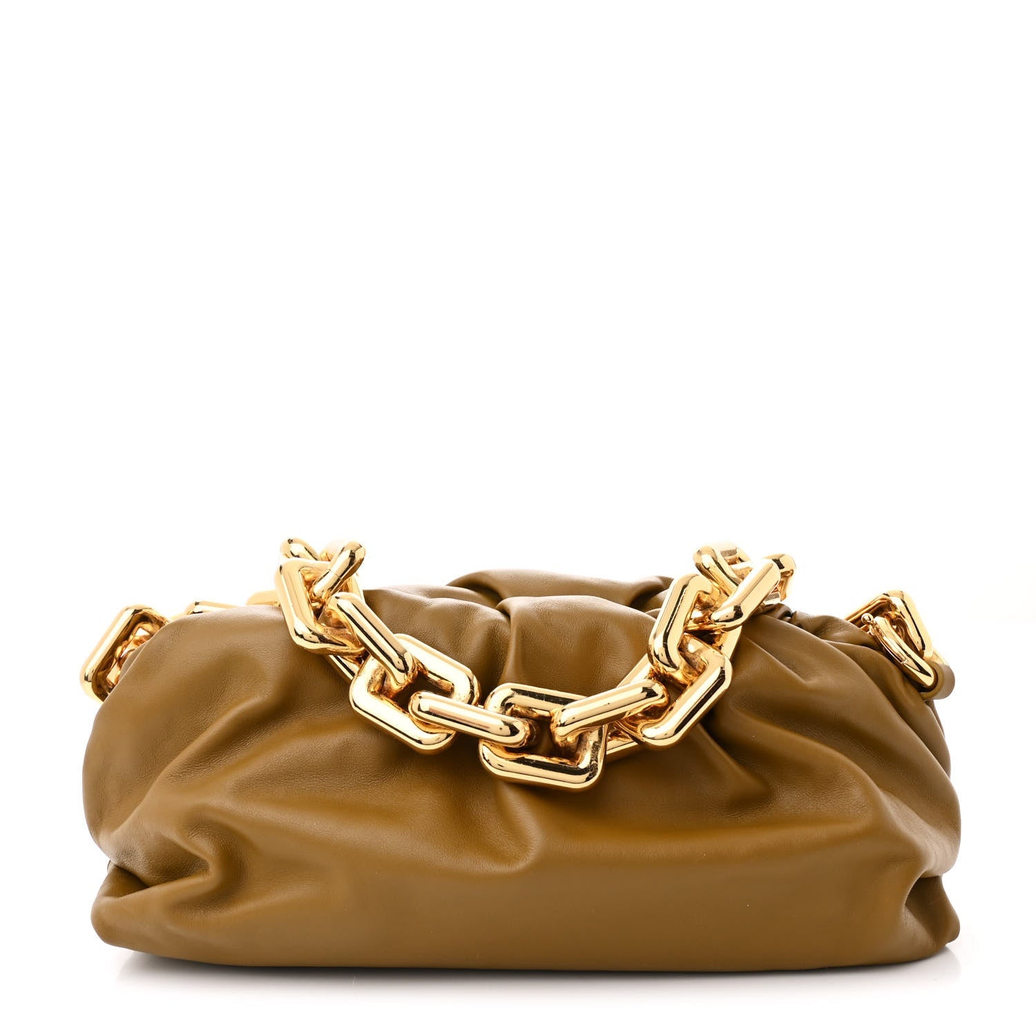 Bottega Veneta Calfskin The Pouch Chain Teak 2026 PRELOOV foto 1