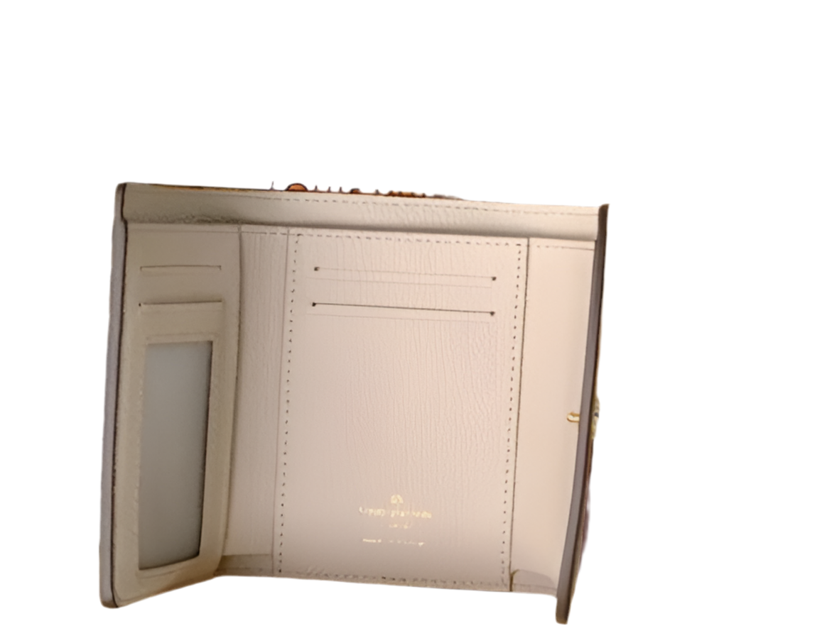 Louis Vuitton Victorine Wallet Tourterelle/Crème Preloved Designer Portemonnee