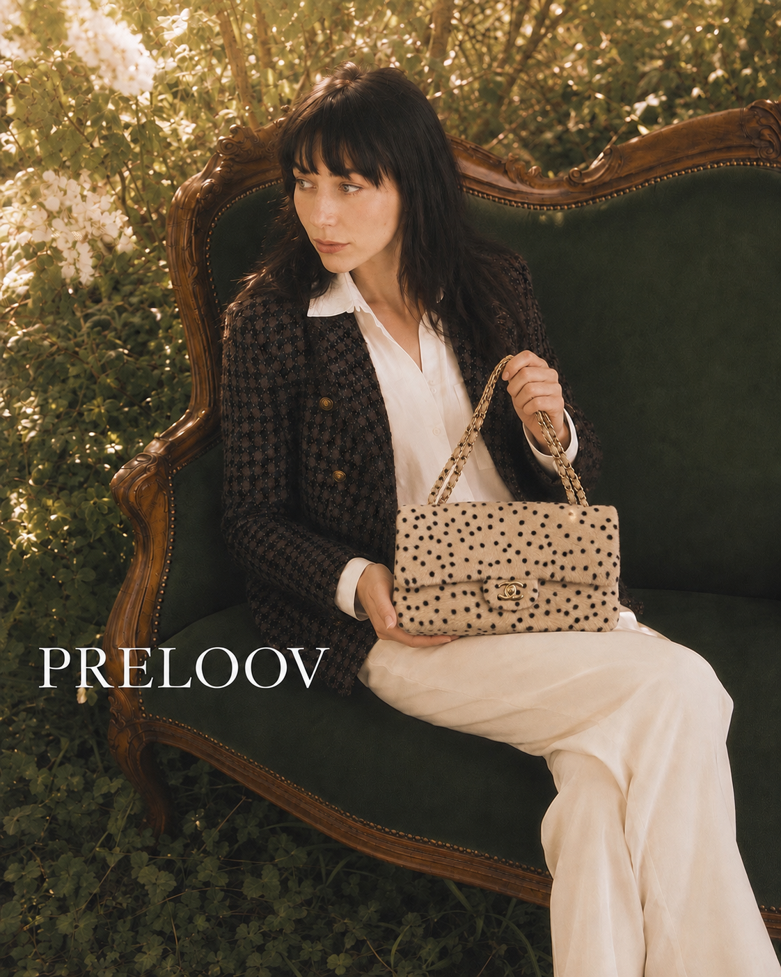 CHANEL Pony Hair Cheetah Printed Flap – Light Beige & Black – 2026