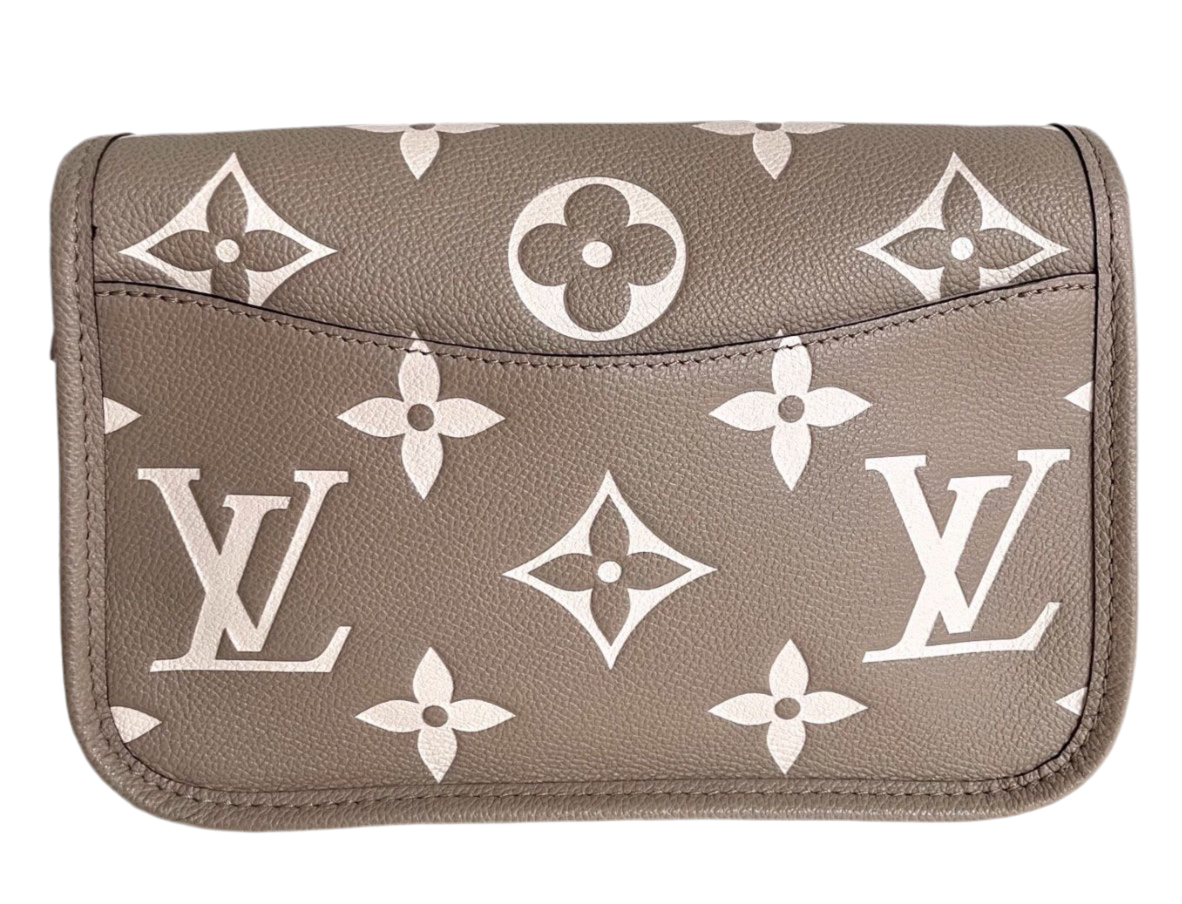 Louis Vuitton Diane Bag Tourterelle Cream Monogram Empreinte (M46583)