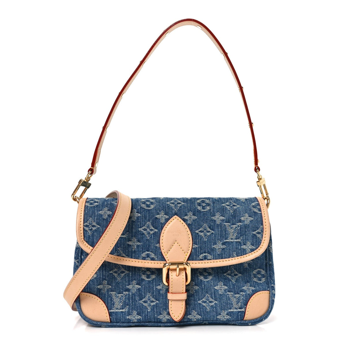 Louis Vuitton Monogram Denim Diane Blue image 1