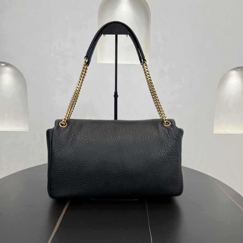 Saint Laurent Calypso Large Zwart Preloved Designer Schoudertas