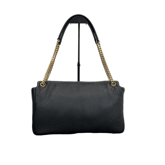 Saint Laurent Calypso Bag medium zwart schoudertas