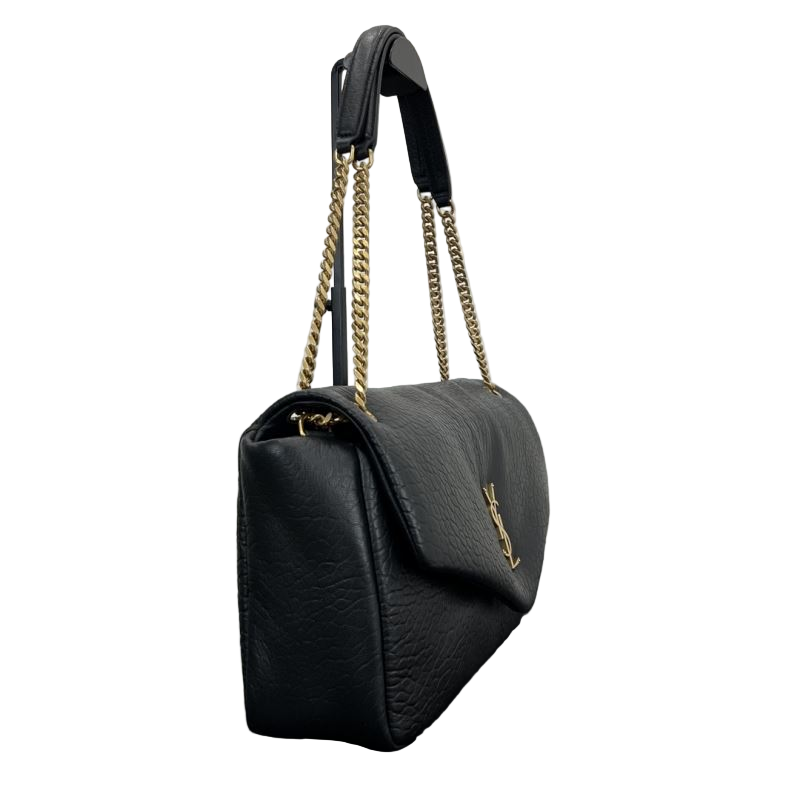 Saint Laurent Calypso Bag medium zwart schoudertas