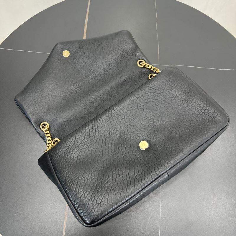 Saint Laurent Calypso Large Zwart Preloved Designer Schoudertas