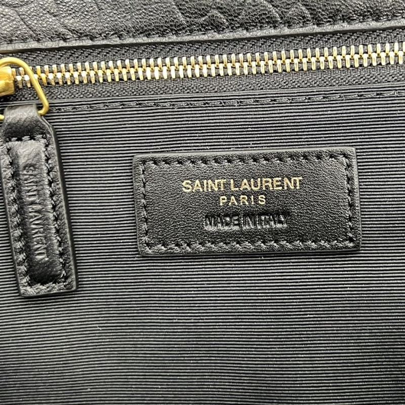 Saint Laurent Calypso Bag medium zwart schoudertas
