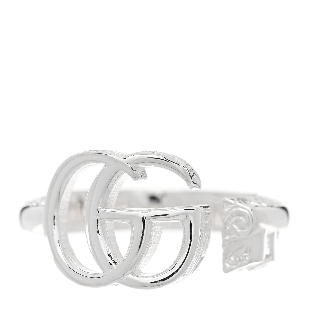 Gucci GG Marmont Key Motif Ring 53 6.5 image 1