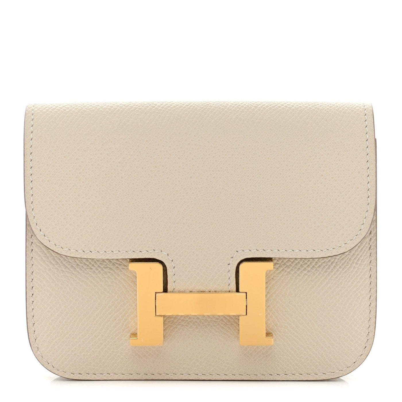 Hermès Epsom Constance Slim Wallet Craie 2026 PRELOOV