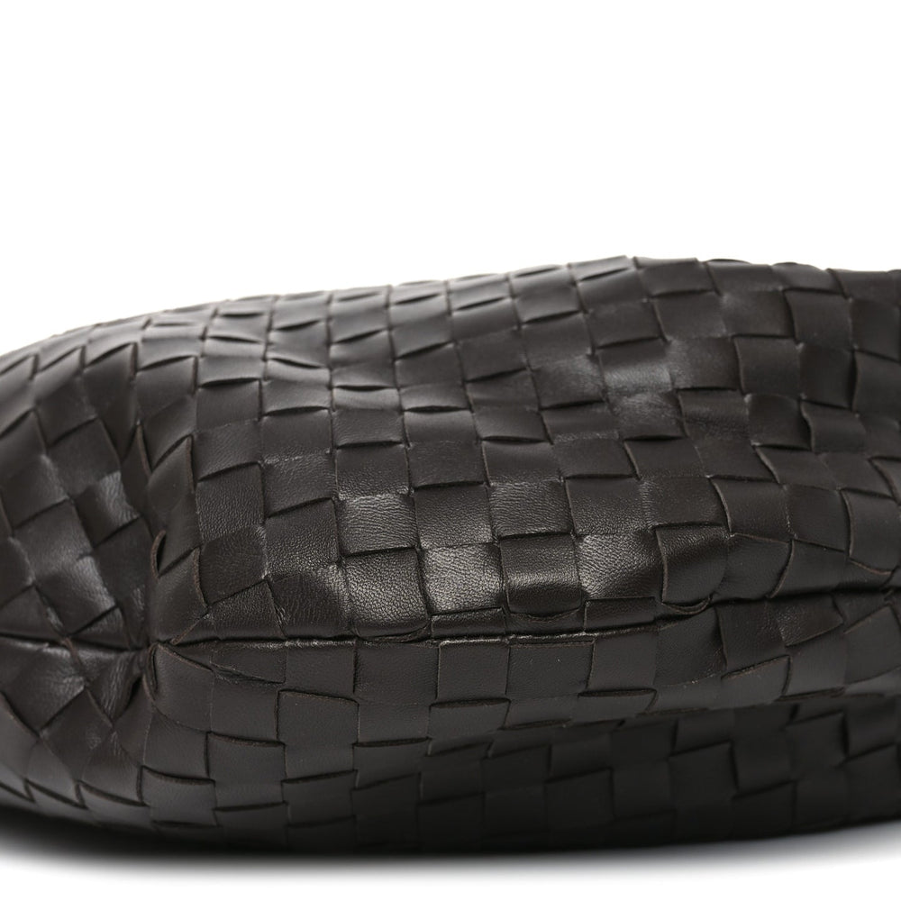 Bottega Veneta Small Jodie Fondant Dark Brown Nappa Intrecciato – PRELOOV
