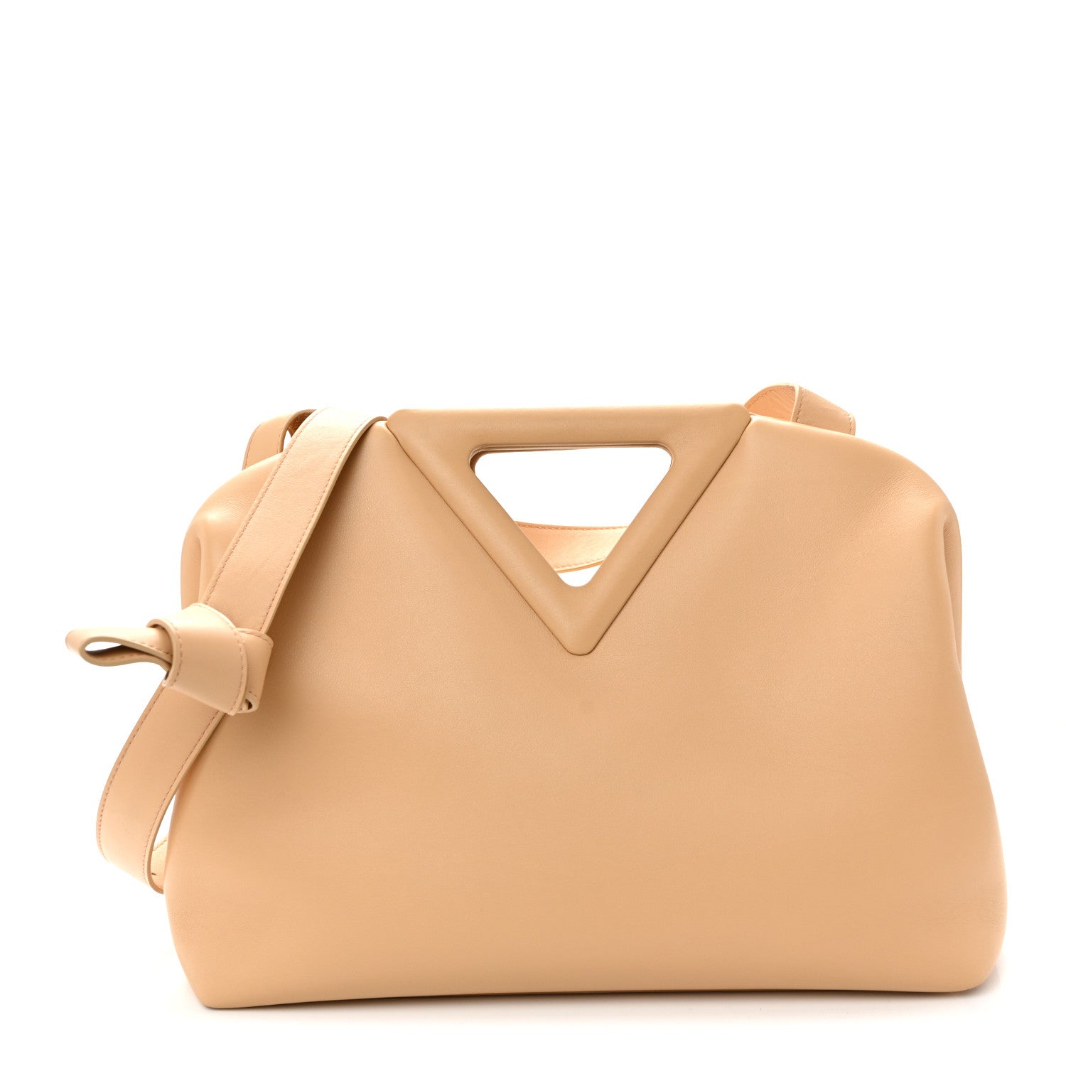 Bottega Veneta Calfskin Medium The Point Triangle Bag Almond 2026 PRELOOV foto 1