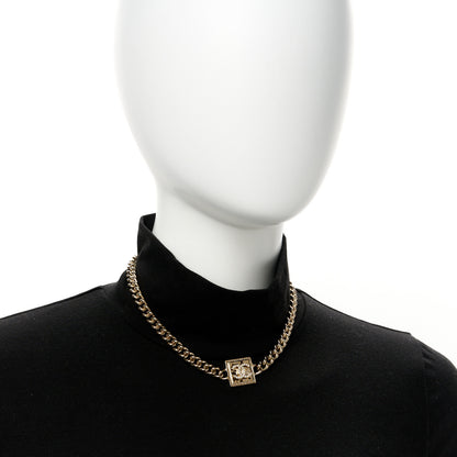 Chanel Crystal CC Choker Gold image 2