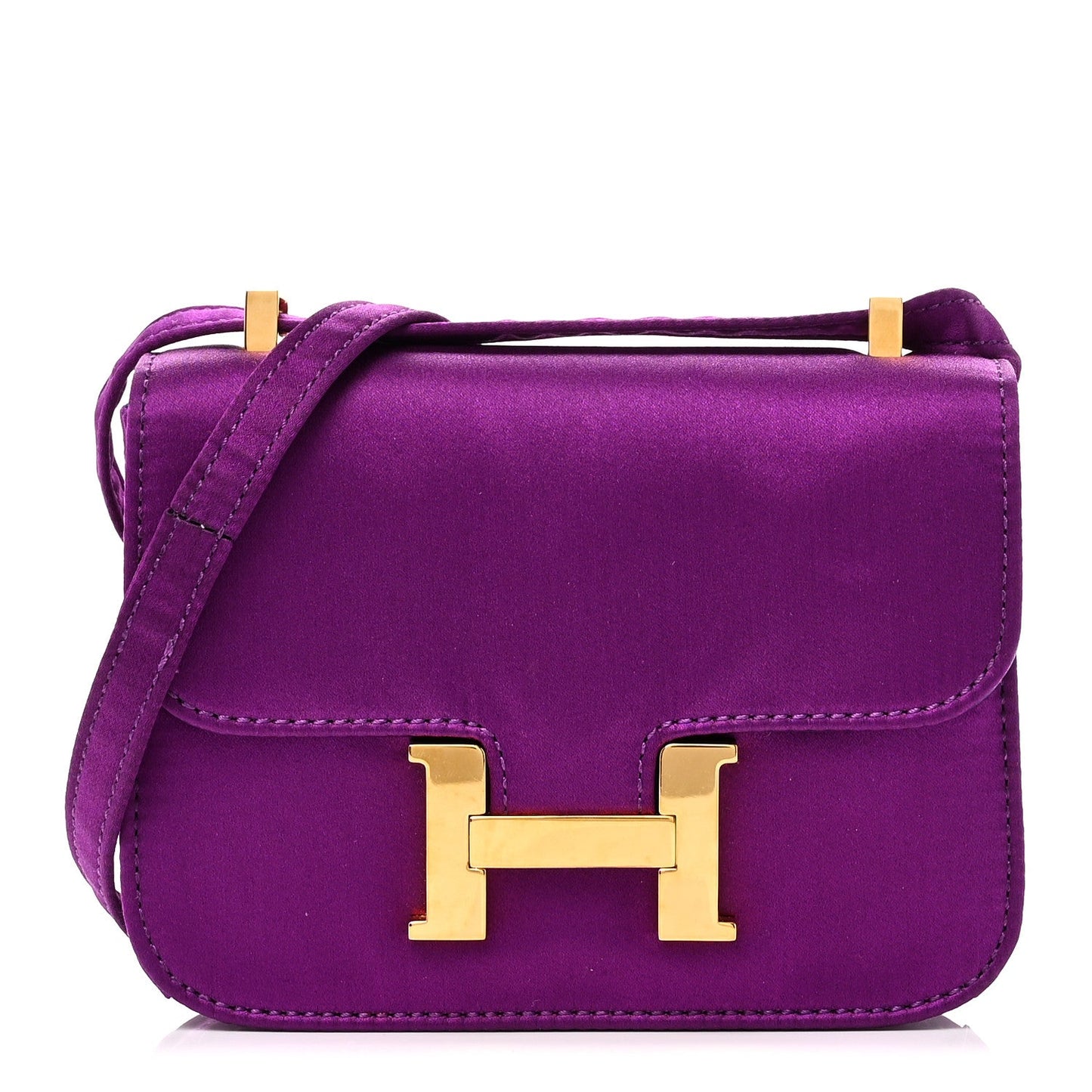 Hermès Satin Micro Constance 14 Ultraviolet