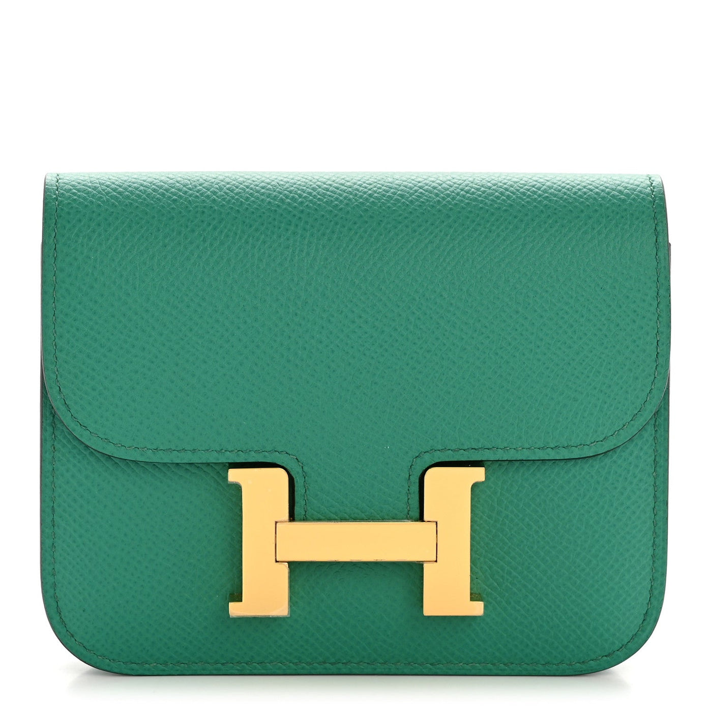 Hermès Epsom Constance Slim Wallet Vert Jade 2026 PRELOOV