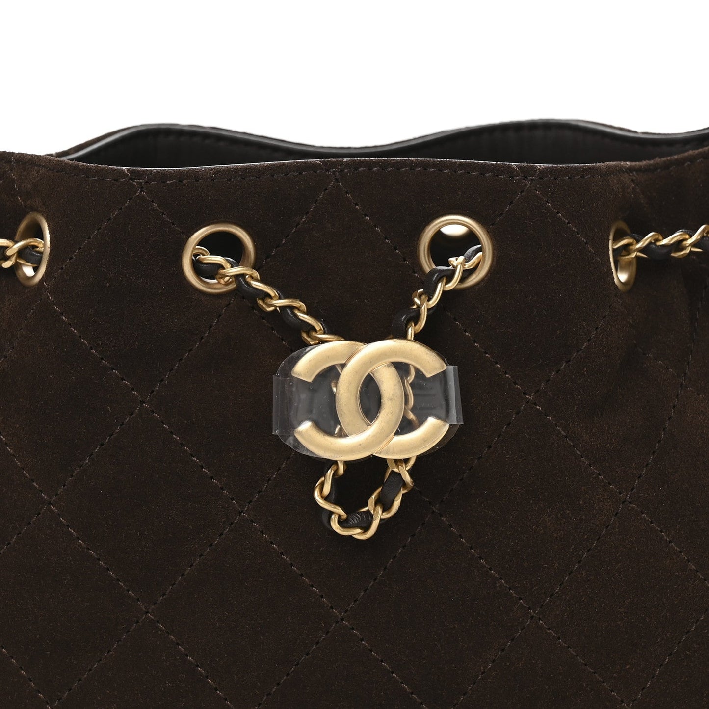Chanel Suede Quilted Mini Chanel 25 Handbag Dark Brown 2026 – PRELOOV
