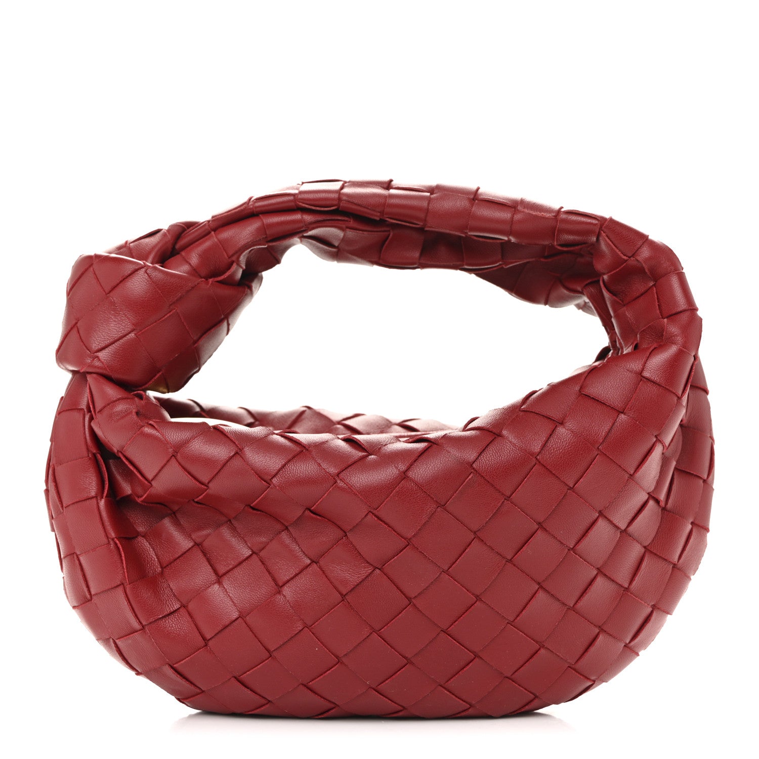 Bottega Veneta Nappa Intrecciato Mini Jodie Dark Red 2026 PRELOOV foto 1