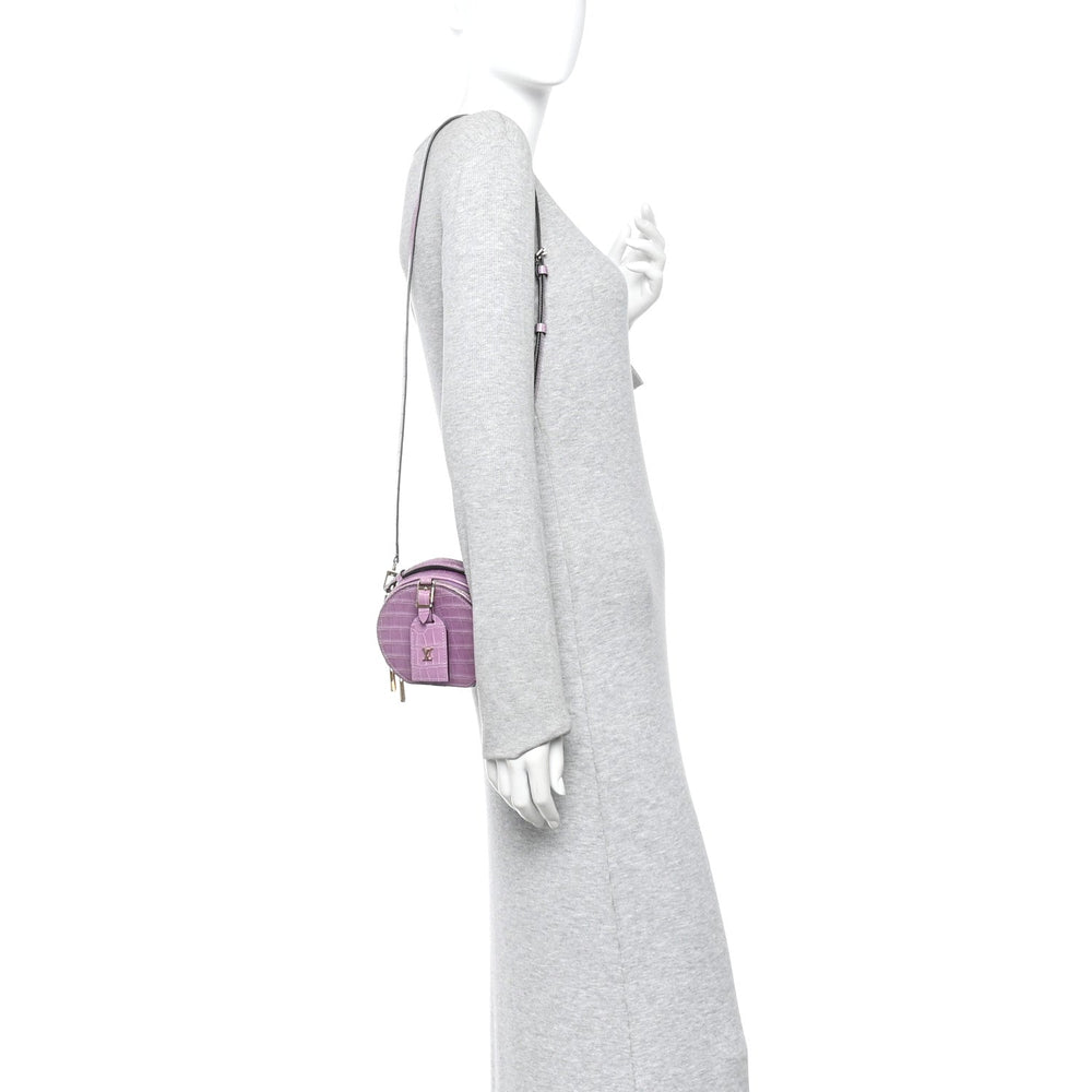 Louis Vuitton Mini Boite Chapeau Purple Alligator image 2