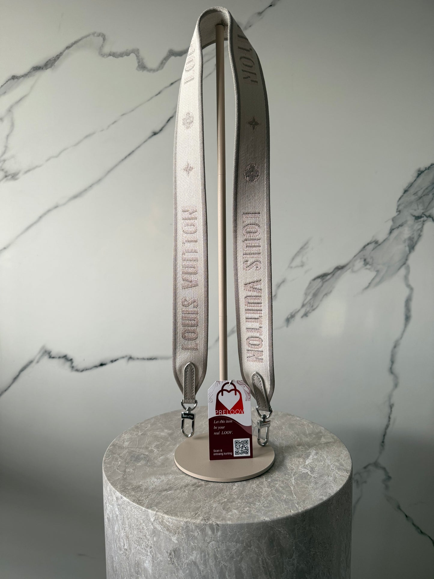 Louis Vuitton Diane dames tas schoudertas Brume Quartz