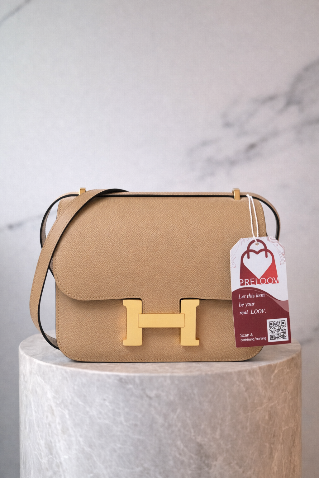 Hermès Epsom Constance 18 2025 Poussière Gold Hardware – PRELOOV