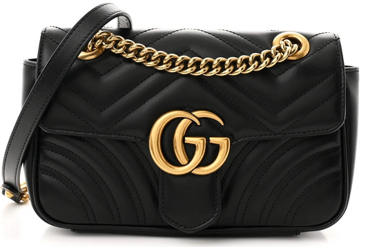 Gucci Marmont matelasse Medium Black