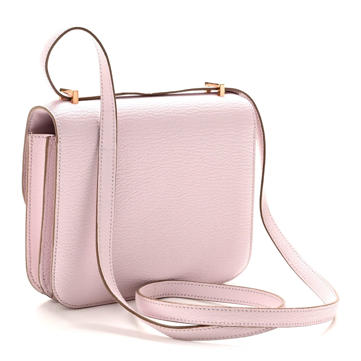 Hermès Chevre Mysore Constance 18 Mauve Pale foto 4