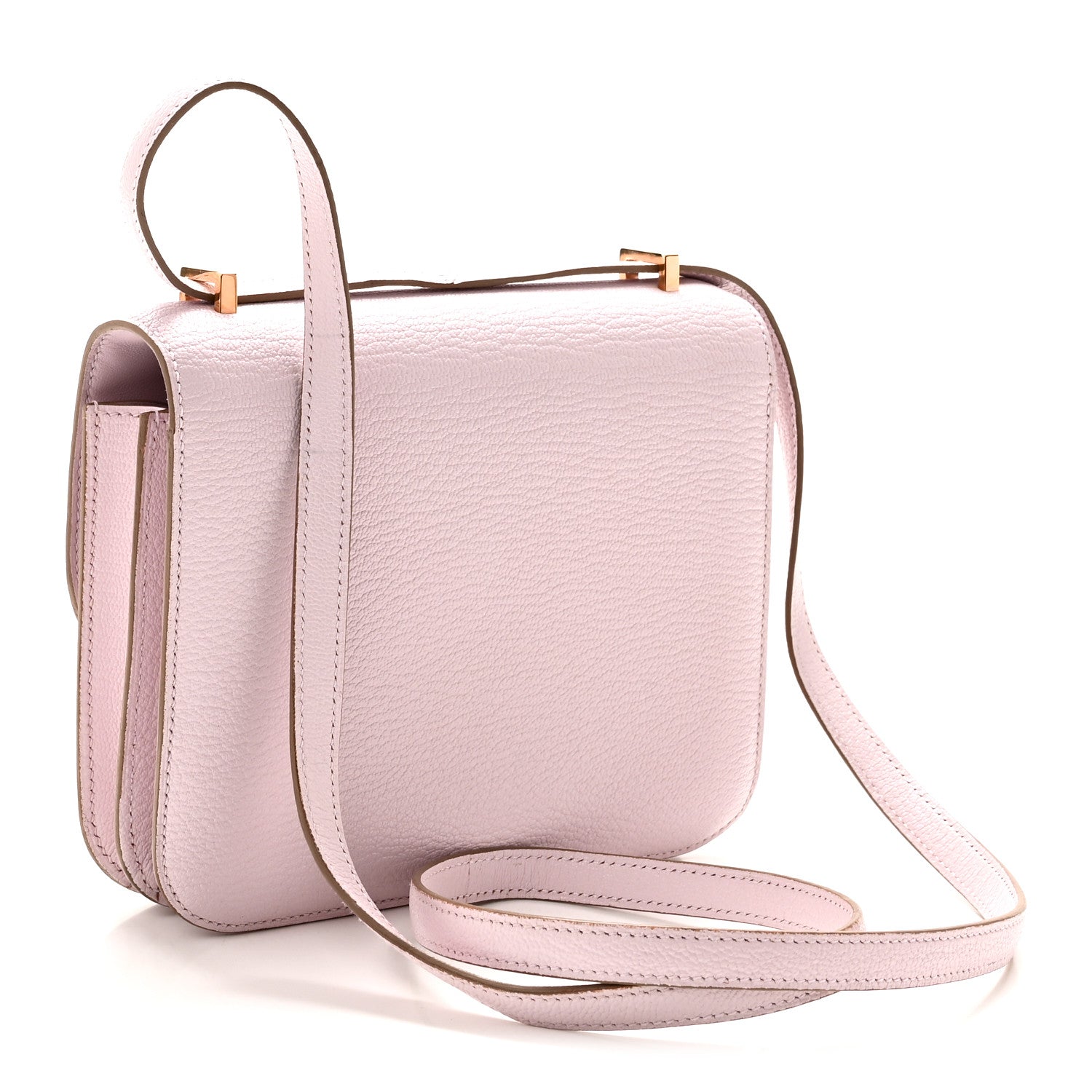 Hermès Chevre Mysore Constance 18 Mauve Pale foto 4