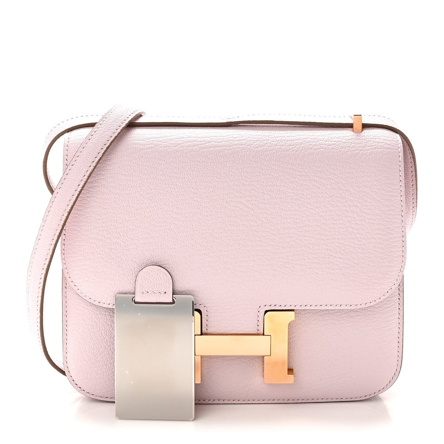 Hermès Chevre Mysore Constance 18 Mauve Pale