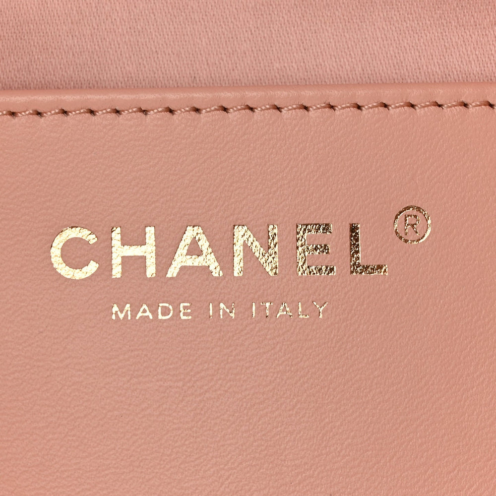 Chanel Caviar Quilted Mini Chanel 25 Handbag Light Pink 2026 – PRELOOV