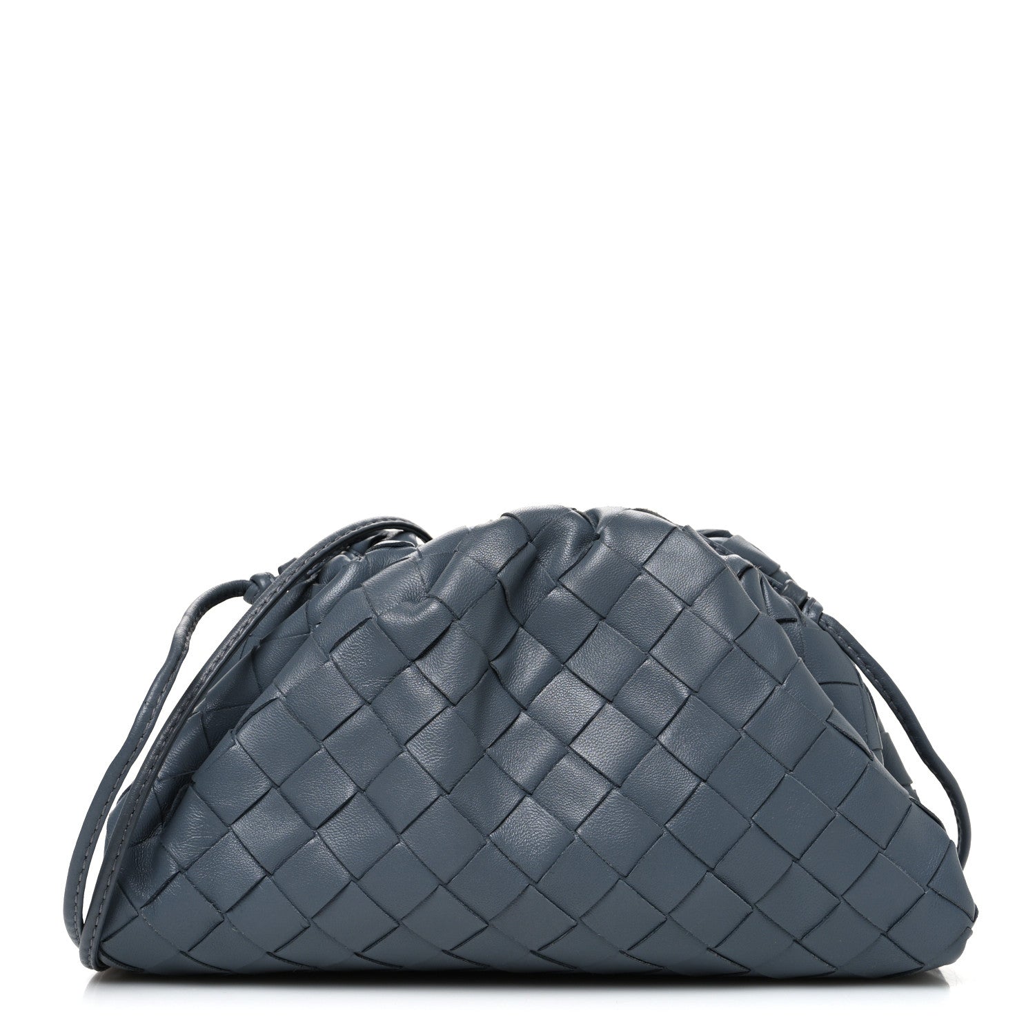 Bottega Veneta Nappa Intrecciato The Mini Pouch Thunder 2026 PRELOOV foto 1