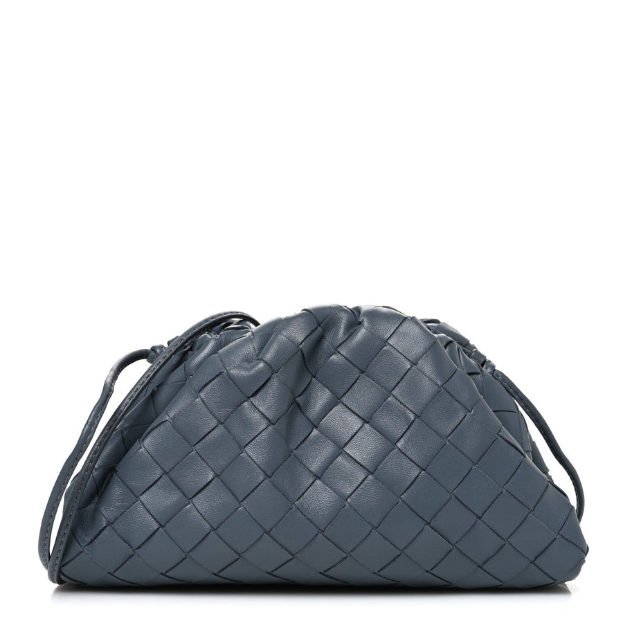 Bottega Veneta Nappa Intrecciato The Mini Pouch Thunder 2026 PRELOOV