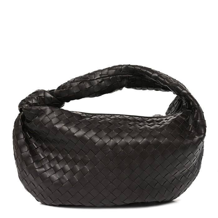 Bottega Veneta Small Jodie Fondant Dark Brown Nappa Intrecciato – PRELOOV
