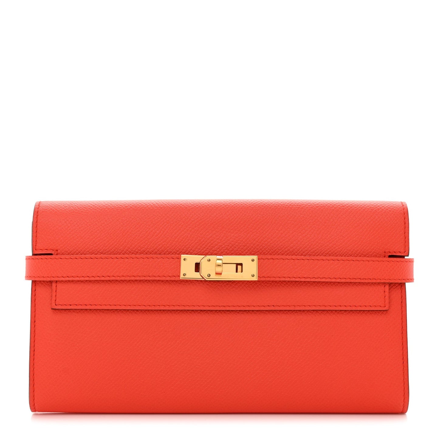 Hermès Wallet Orange Epsom - PRELOOV