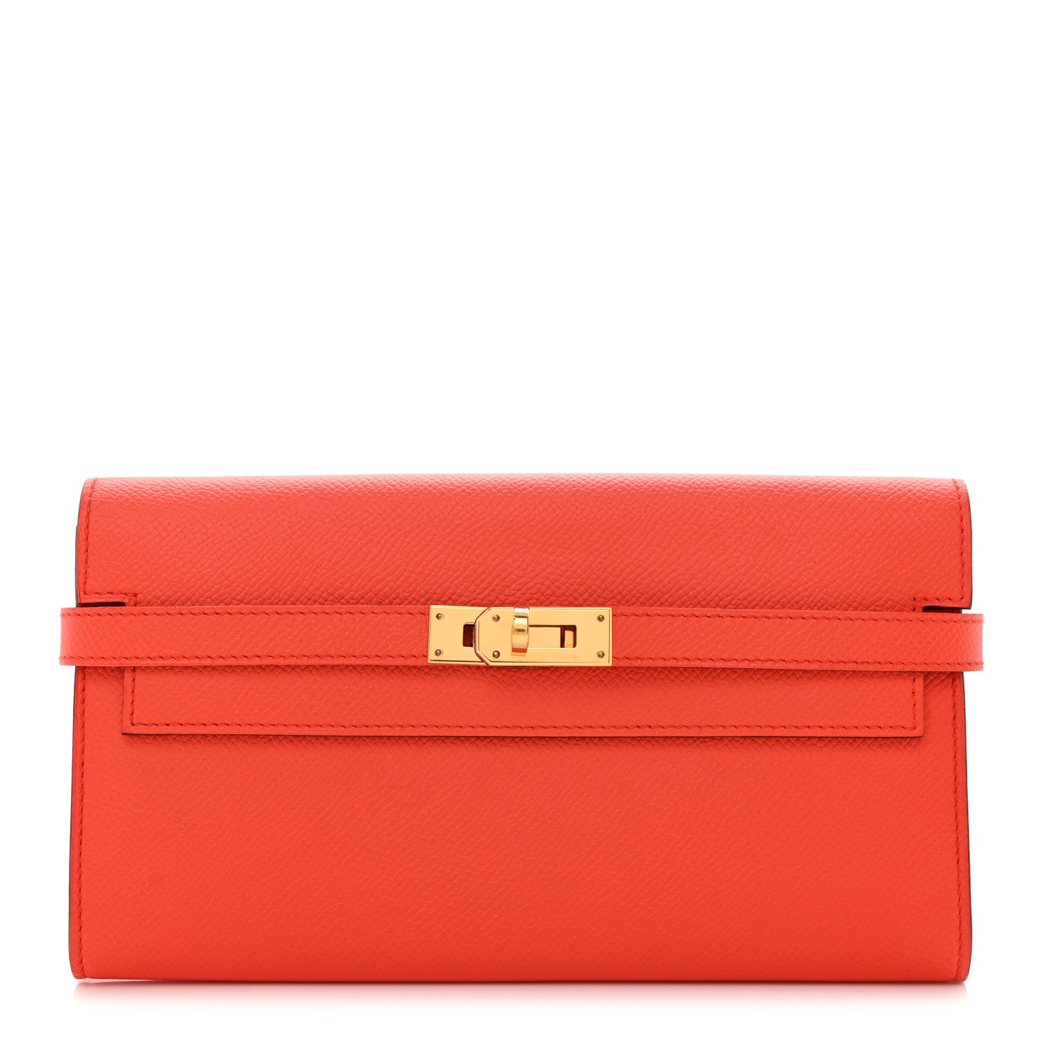 Hermès Wallet Orange Epsom - PRELOOV