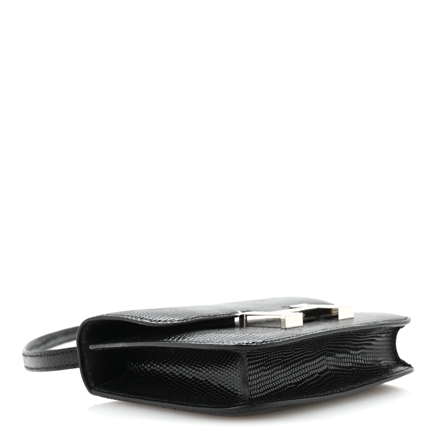 Hermès Lizard Niloticus Micro Constance 14 Black foto 3