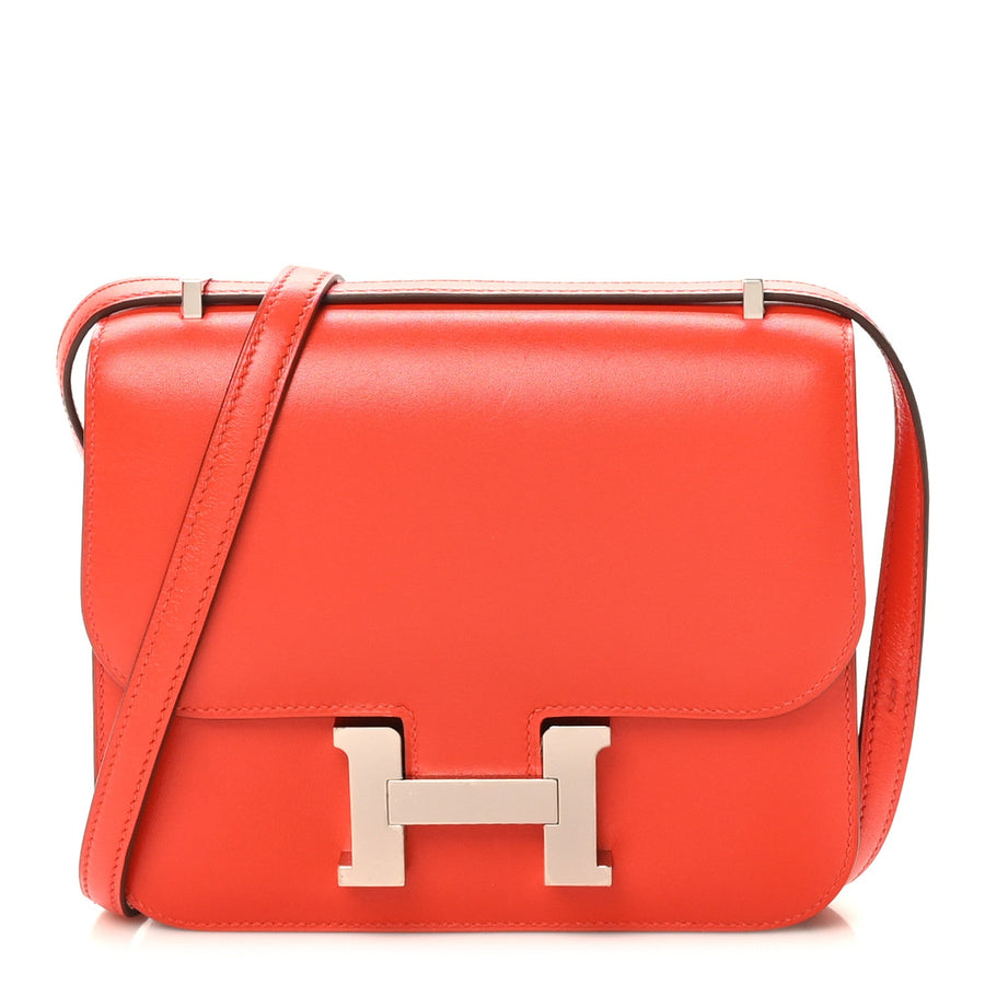 Hermès Tadelakt Constance 18 Capucine | PRELOOV