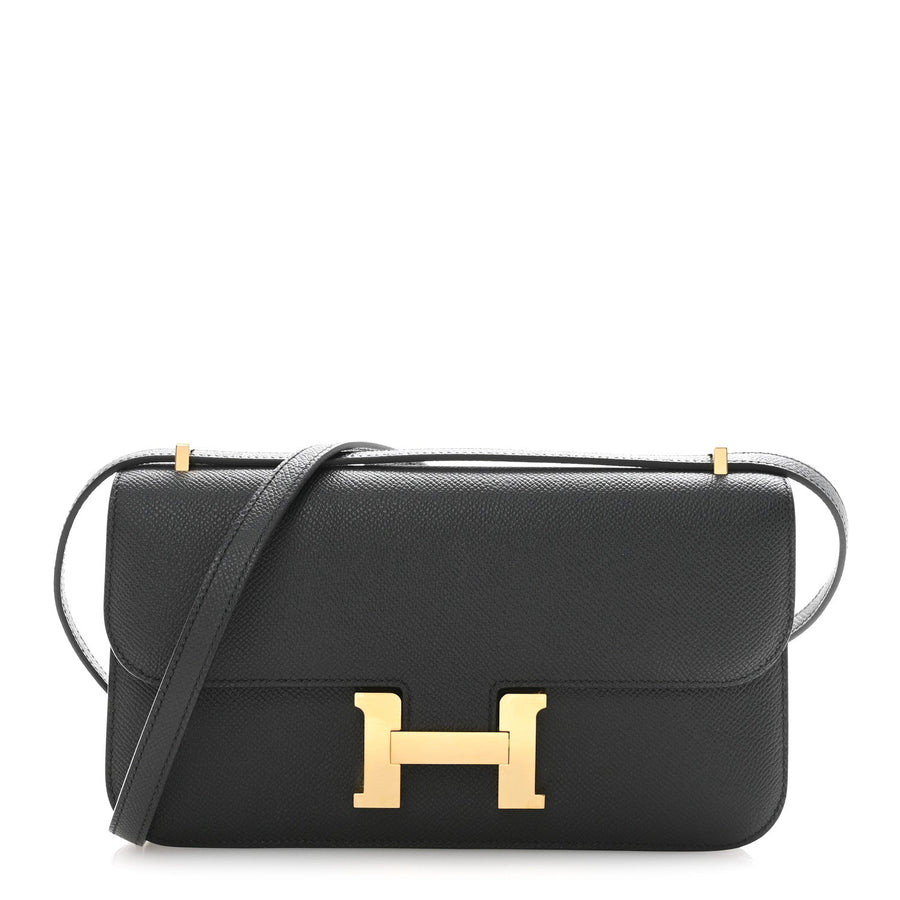 Hermès Epsom Constance 1-Elan Black | PRELOOV
