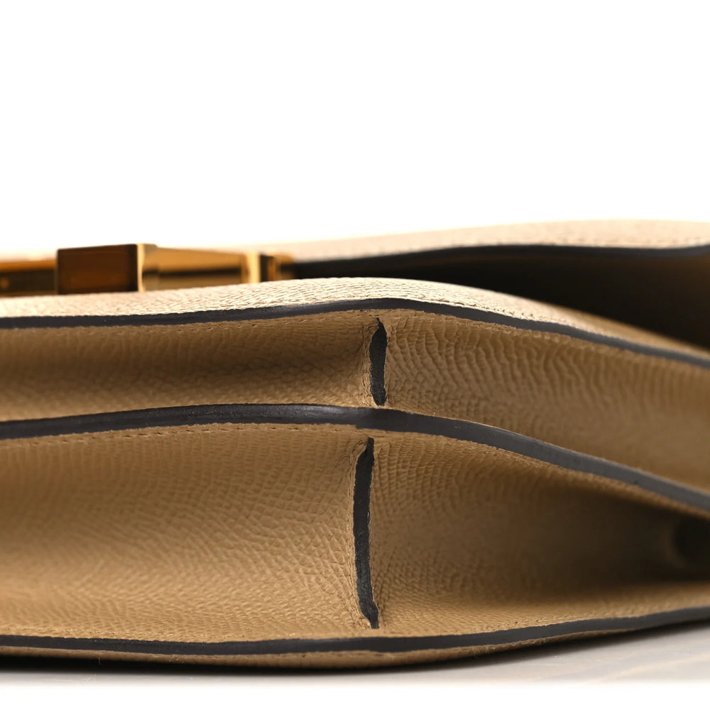 Hermès Epsom Constance 18 2025 Poussière Gold Hardware – PRELOOV