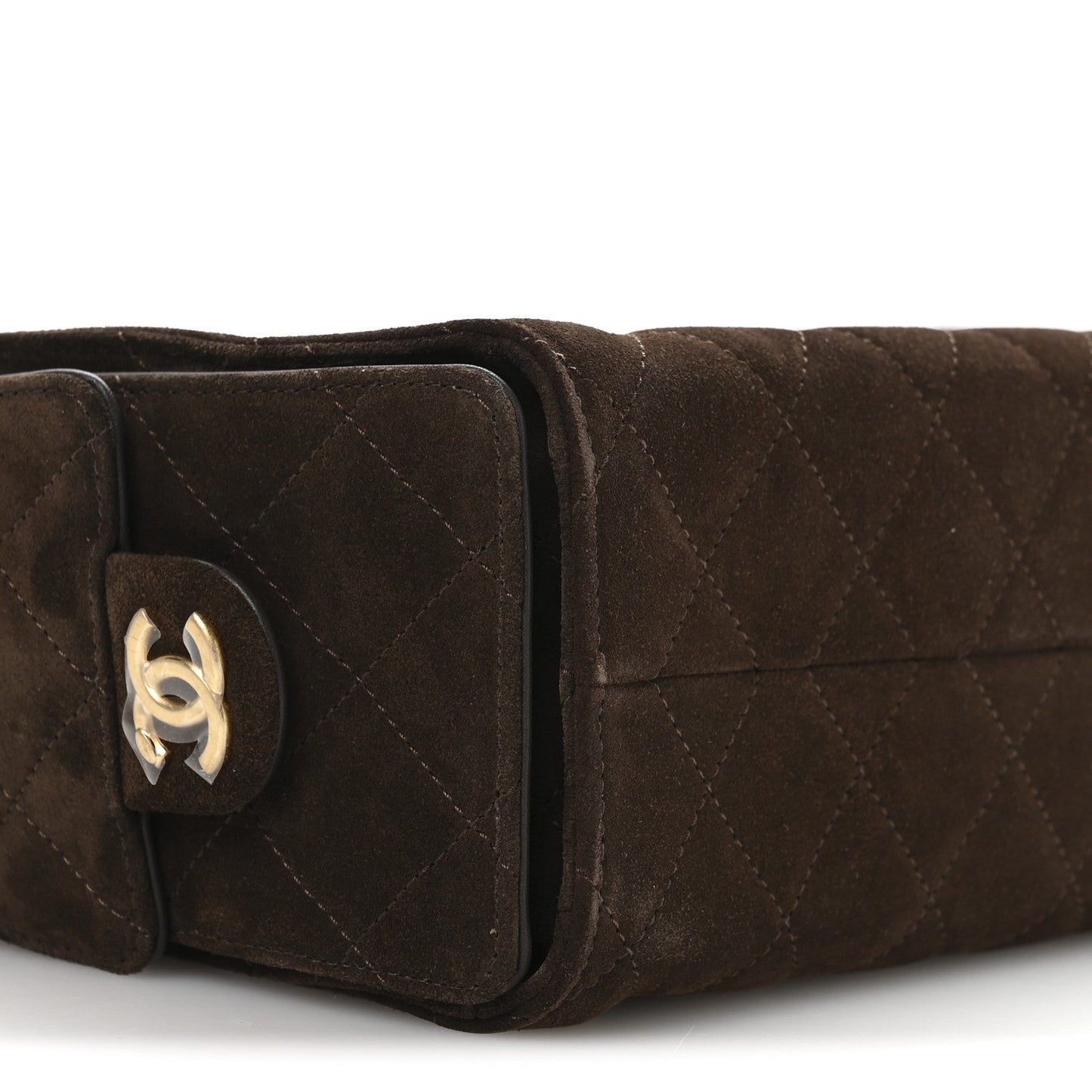 Chanel Suede Quilted Mini Chanel 25 Handbag Dark Brown 2026 – PRELOOV