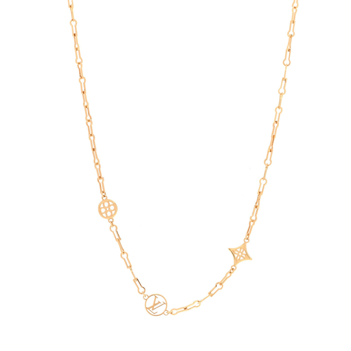 Louis Vuitton Forever Young Short Necklace Gold – PRELOOV