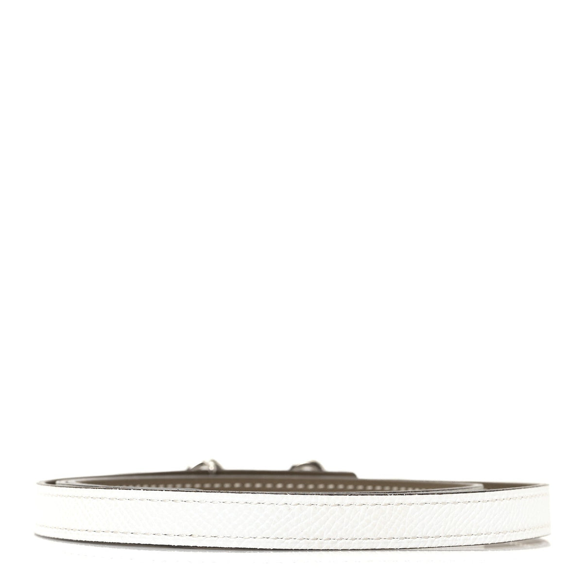 Hermes Heritage Belt Etoupe White Epsom Swift 85 image 2