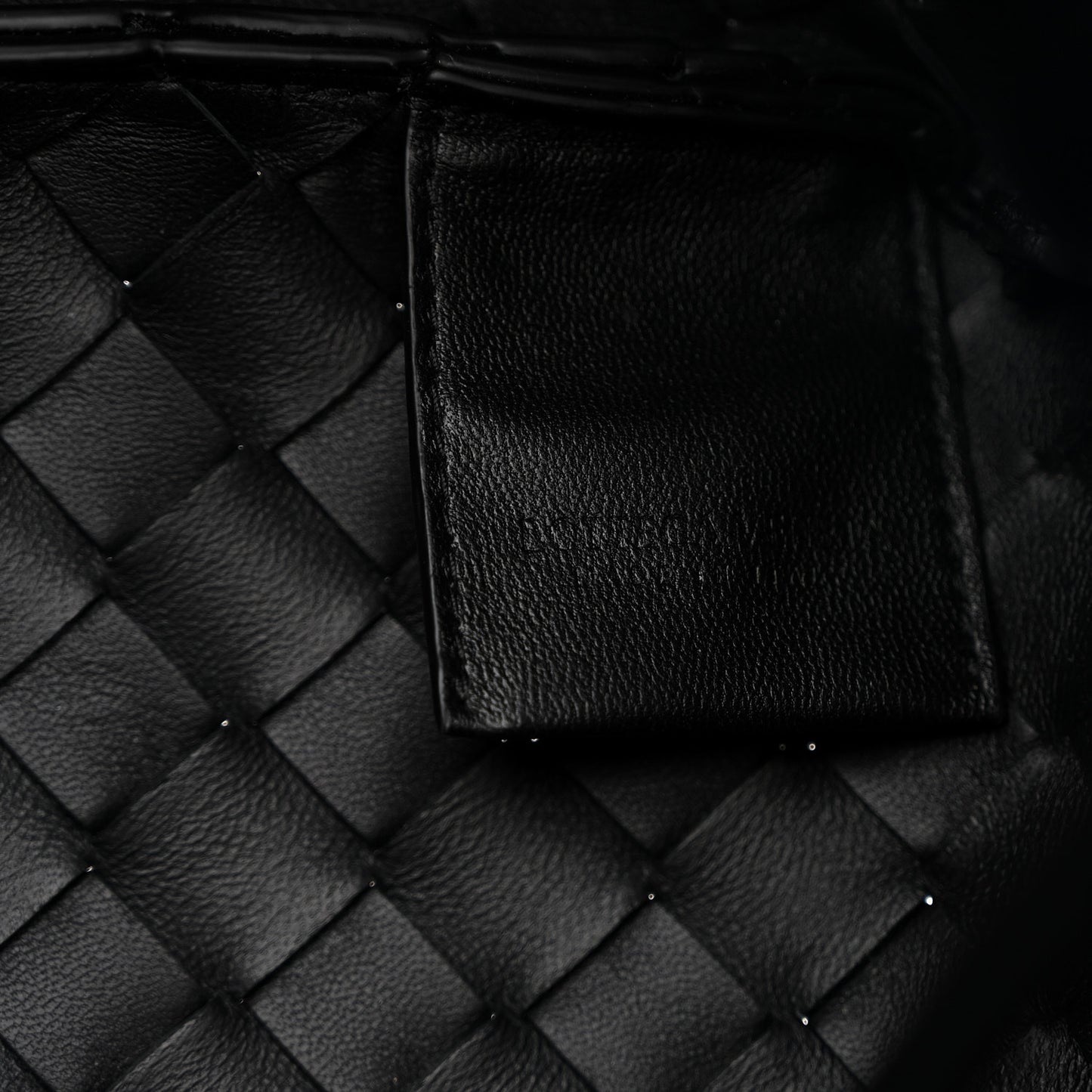 Bottega Veneta Small Campana Shoulder Bag Black Nappa Intrecciato – PRELOOV