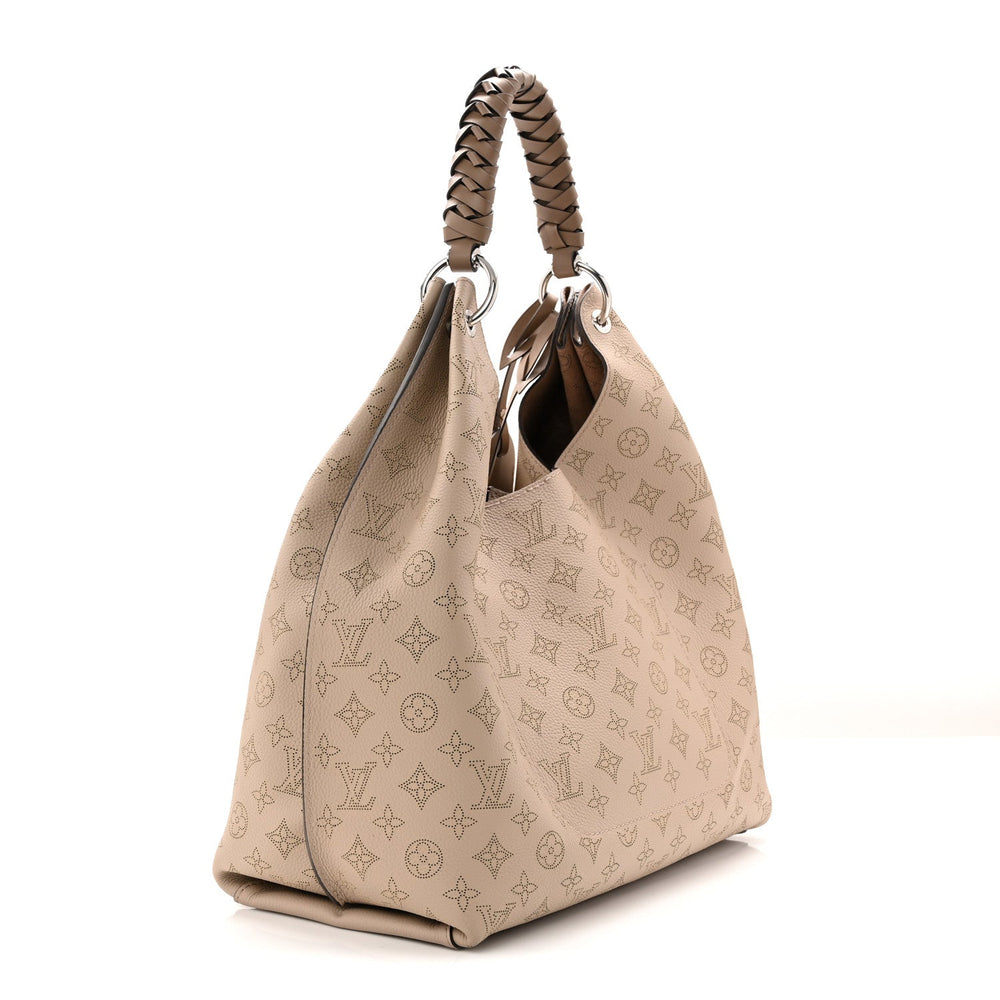 Louis Vuitton Mahina Carmel Hobo Galet image 3