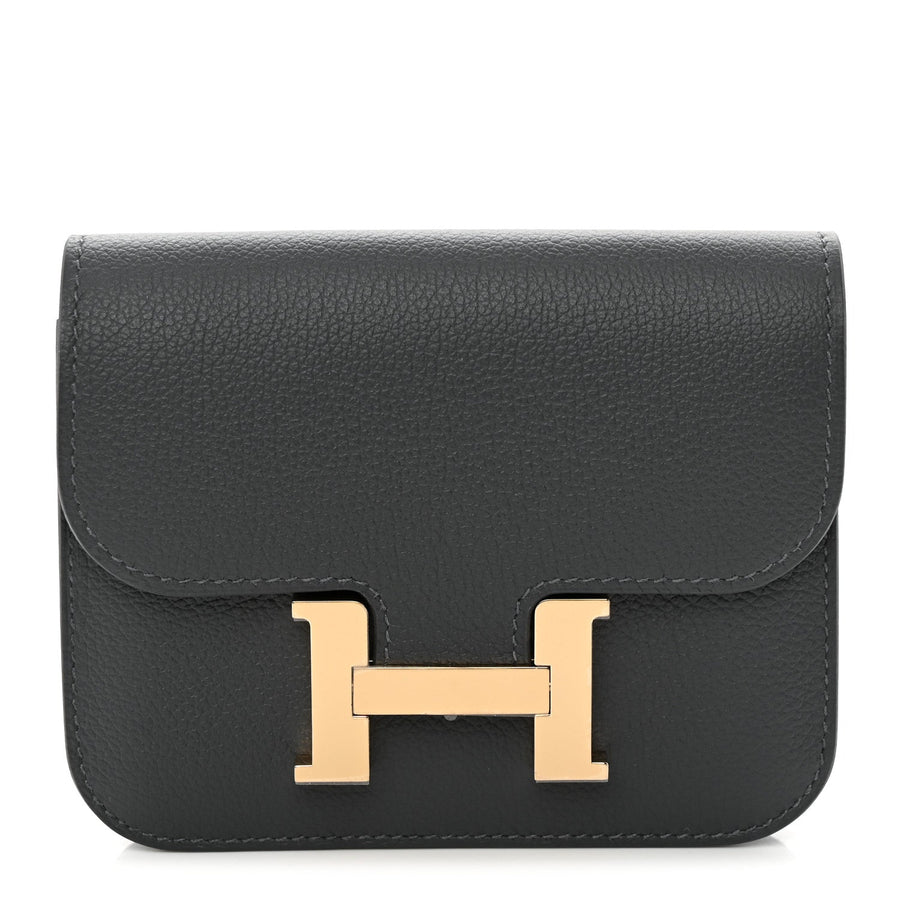 Hermès Evercolor Verso Constance Slim Wallet Ardoise Bleu Glacier 2026 PRELOOV