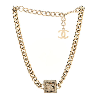 Chanel Crystal CC Choker Gold image 3